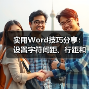 实用Word技巧分享：设置字符间距、行距和段落间距（图4）