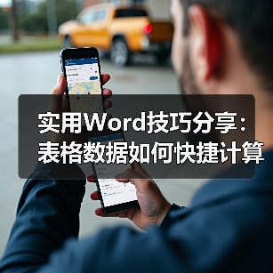 实用Word技巧分享：表格数据如何快捷计算（图2）
