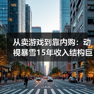 动视暴雪收入结构转型：从卖断制到服务化模式的演变