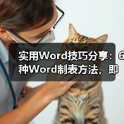 实用Word技巧分享：6种Word制表方法，即学即用！（图3）