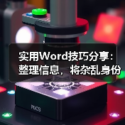 实用Word技巧分享:整理信息,将杂乱身份证变整齐(图3) 实用Word技巧分享:整理信息,将杂乱身份证变整齐(图3)