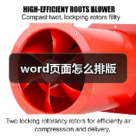 word页面怎么排版（图2）