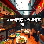 word档案太大如何压缩（图4）