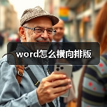 word怎么横向排版（图4）