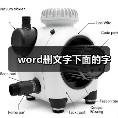 word删文字下面的字（图4）