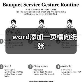 word添加一页横向纸张