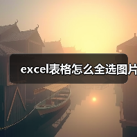 excel表格怎么全选图片
