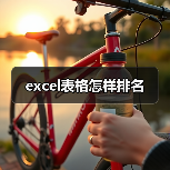 excel表格怎样排名（图3）