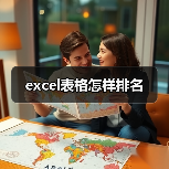 excel表格怎样排名（图4）