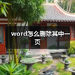 word怎么删除其中一页(图3) word怎么删除其中一页(图3)
