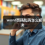 word页码乱码怎么解决(图4) word页码乱码怎么解决(图4)