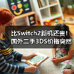 3DS掌机二手市场价格暴涨 集复古收藏价值与经典游戏平台于一身