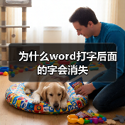 为什么word打字后面的字会消失(图2) 为什么word打字后面的字会消失(图2)