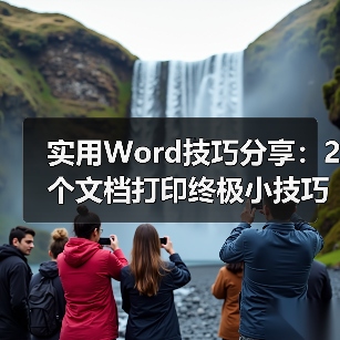 实用Word技巧分享:2个文档打印终极小技巧(图2) 实用Word技巧分享:2个文档打印终极小技巧(图2)