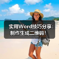 实用Word技巧分享:制作生成二维码!(图2) 实用Word技巧分享:制作生成二维码!(图2)