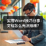 实用Word技巧分享:文档怎么光速排版?(图1) 实用Word技巧分享:文档怎么光速排版?(图1)