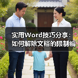 实用Word技巧分享：如何解除文档的限制编辑？（图4）