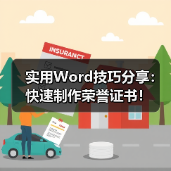 实用Word技巧分享:快速制作荣誉证书!(图4) 实用Word技巧分享:快速制作荣誉证书!(图4)