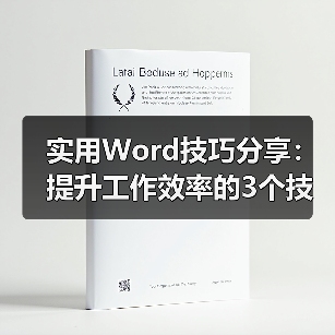 实用Word技巧分享:提升工作效率的3个技能(图2) 实用Word技巧分享:提升工作效率的3个技能(图2)
