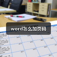 word怎么加页码(图3) word怎么加页码(图3)