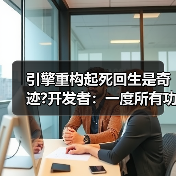 引擎重构起死回生是奇迹?开发者:一度所有功能全坏(图4) 引擎重构起死回生是奇迹?开发者:一度所有功能全坏(图4)