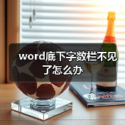 word底下字数栏不见了怎么办(图1) word底下字数栏不见了怎么办(图1)