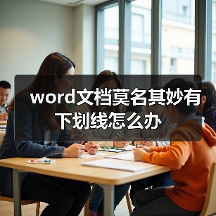 word文档莫名其妙有下划线怎么办(图1) word文档莫名其妙有下划线怎么办(图1)