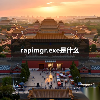 rapimgr.exe是什么（图4）