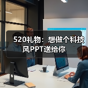 520礼物：想做个科技风PPT送给你（图2）