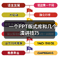 一个PPT版式库和几个演讲技巧(图2) 一个PPT版式库和几个演讲技巧(图2)