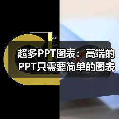 超多PPT图表：高端的PPT只需要简单的图表（图1）
