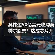 英伟达50亿美元收购英特尔股票!达成芯片开发合作(图4) 英伟达50亿美元收购英特尔股票!达成芯片开发合作(图4)