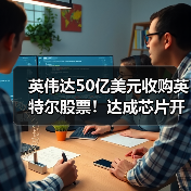 英伟达50亿美元收购英特尔股票!达成芯片开发合作(图2) 英伟达50亿美元收购英特尔股票!达成芯片开发合作(图2)