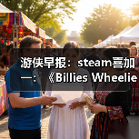 游侠早报：steam喜加一：《Billies Wheelie》 吸血鬼RPG?《黎明行者之血》（图1）