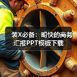 装X必备:明快的商务汇报PPT模板下载(图1) 装X必备:明快的商务汇报PPT模板下载(图1)