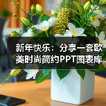 新年快乐:分享一套欧美时尚简约PPT图表库(图3) 新年快乐:分享一套欧美时尚简约PPT图表库(图3)