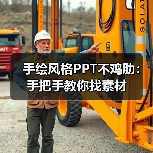手绘风格PPT制作技巧与素材获取指南