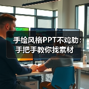手绘风格PPT不鸡肋:手把手教你找素材(图4) 手绘风格PPT不鸡肋:手把手教你找素材(图4)