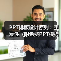 PPT排版设计原则:重复性(附免费PPT模板)(图4) PPT排版设计原则:重复性(附免费PPT模板)(图4)