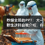秒爆全场的PPT:大一新生这样自我介绍,你就是最亮的崽(图2) 秒爆全场的PPT:大一新生这样自我介绍,你就是最亮的崽(图2)