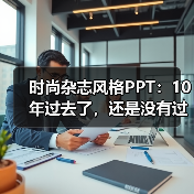 时尚杂志风格PPT:10年过去了,还是没有过时(图2) 时尚杂志风格PPT:10年过去了,还是没有过时(图2)
