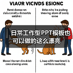 日常工作型PPT模板也可以做的这么漂亮(图1) 日常工作型PPT模板也可以做的这么漂亮(图1)
