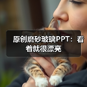 原创磨砂玻璃PPT:看着就很漂亮(图4) 原创磨砂玻璃PPT:看着就很漂亮(图4)