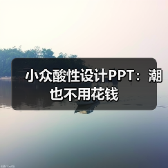 小众酸性设计PPT:潮也不用花钱(图4) 小众酸性设计PPT:潮也不用花钱(图4)