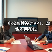 小众酸性设计PPT:潮也不用花钱(图1) 小众酸性设计PPT:潮也不用花钱(图1)