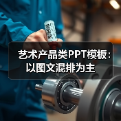 艺术产品类PPT模板:以图文混排为主(图4) 艺术产品类PPT模板:以图文混排为主(图4)