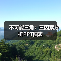 不可能三角：三因素分析PPT图表（图2）