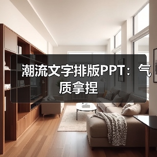 潮流文字排版PPT:气质拿捏(图4) 潮流文字排版PPT:气质拿捏(图4)