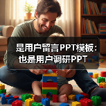 是用户留言PPT模板:也是用户调研PPT(图2) 是用户留言PPT模板:也是用户调研PPT(图2)
