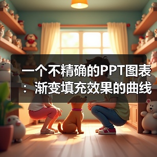 一个不精确的PPT图表:渐变填充效果的曲线示意图(图4) 一个不精确的PPT图表:渐变填充效果的曲线示意图(图4)